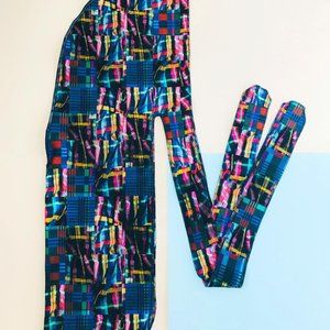 Men's Durag Blue Plaid - Headscarves for Men Hats